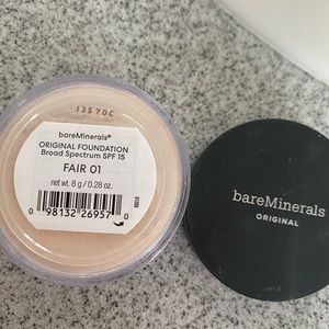 Never been opened Fair Bare Minerals SPF Foundation.